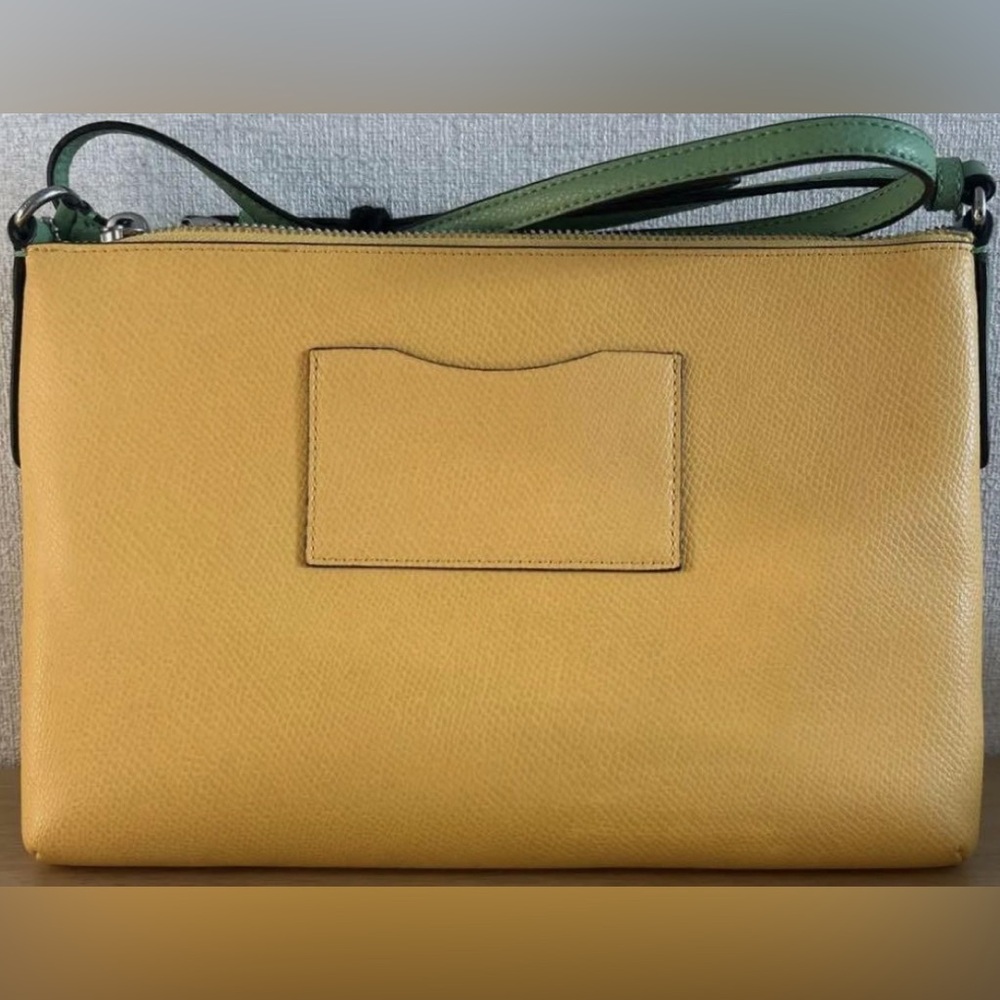 Coach Vibrant Yellow and Green Crossbody Bag - Picture 5 of 5